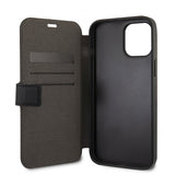 U.S. Polo iPhone 12/iPhone 12 Pro Kotelo Embroidery Musta