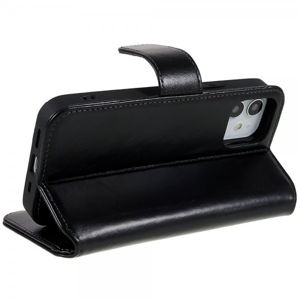 Nordic Covers iPhone 12/iPhone 12 Pro Kotelo MagLeather Raven Black