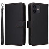 Betopnice iPhone 12/iPhone 12 Pro Kotelo irrotettavalla kuorella 005 Musta