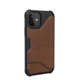Urban Armor Gear (UAG) iPhone 12/iPhone 12 Pro Kotelo Metropolis Leather Ruskea