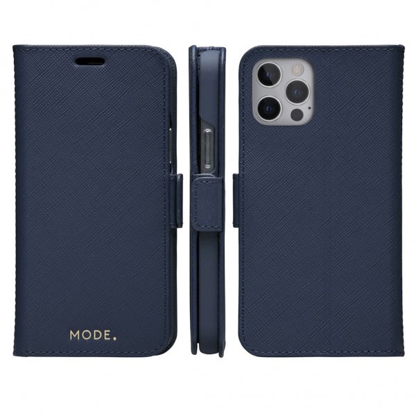 dbramante1928 iPhone 12/iPhone 12 Pro Kotelo Milano Ocean Blue