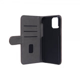 Gear iPhone 12/iPhone 12 Pro Kotelo Mobile Wallet Nubuck Ruskea