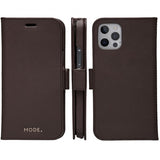 dbramante1928 iPhone 12/iPhone 12 Pro -kotelo New York Irrotettava kuori Dark Chocolate