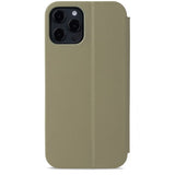 holdit iPhone 12/iPhone 12 Pro Kotelo SlimFlip Wallet Khaki Green
