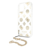Guess iPhone 12/iPhone 12 Pro Kuori Chain Peony Kulta