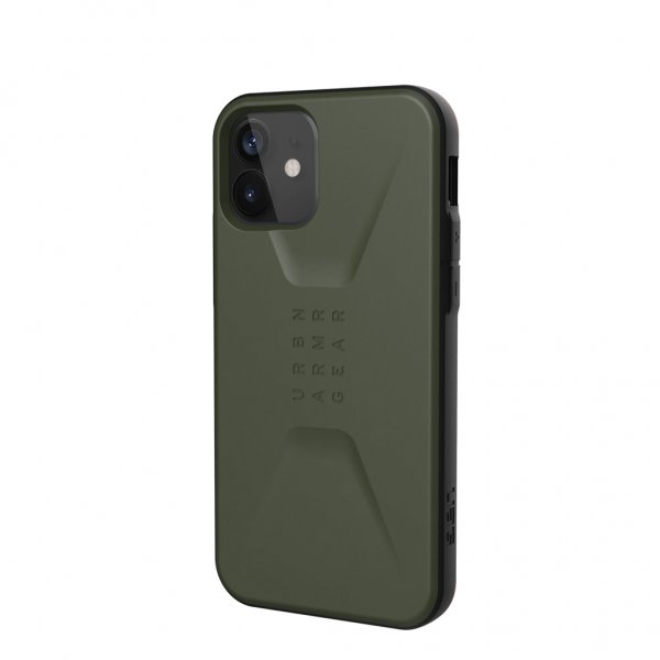 Urban Armor Gear (UAG) iPhone 12/iPhone 12 Pro -suojakuori, Civilian, oliivi