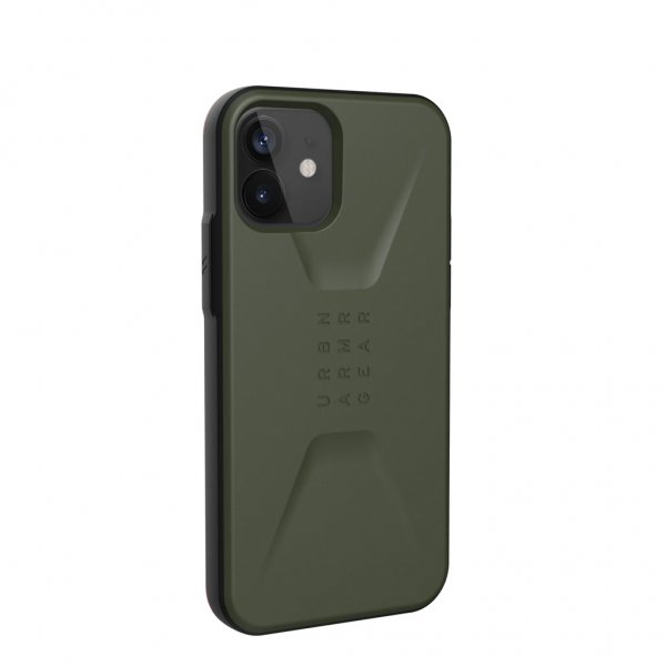 Urban Armor Gear (UAG) iPhone 12/iPhone 12 Pro -suojakuori, Civilian, oliivi