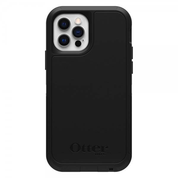 Otterbox iPhone 12/iPhone 12 Pro -kuori Defender XT MagSafe, musta