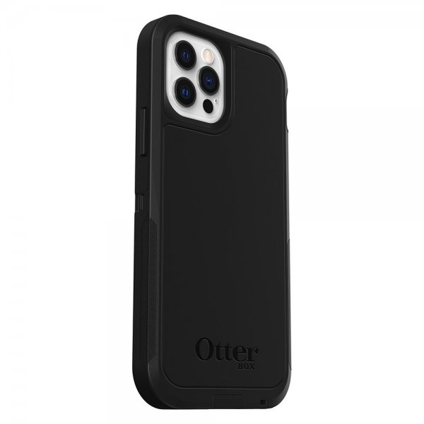 Otterbox iPhone 12/iPhone 12 Pro -kuori Defender XT MagSafe, musta