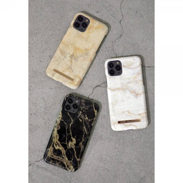 Ideal of Sweden iPhone 12/iPhone 12 Pro Kuoret Fashion Case Golden Pearl Marble