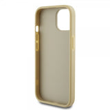 Guess iPhone 12/iPhone 12 Pro Kuori Fixed Glitter Kulta