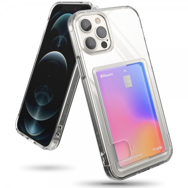 Ringke iPhone 12/iPhone 12 Pro Suojakuori Fusion Card Clear