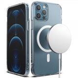 Ringke iPhone 12/iPhone 12 Pro Kuori Fusion Magnetic MagSafe Matta Läpinäkyvä
