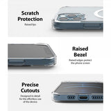 Ringke iPhone 12/iPhone 12 Pro Kuori Fusion Magnetic MagSafe Matta Läpinäkyvä