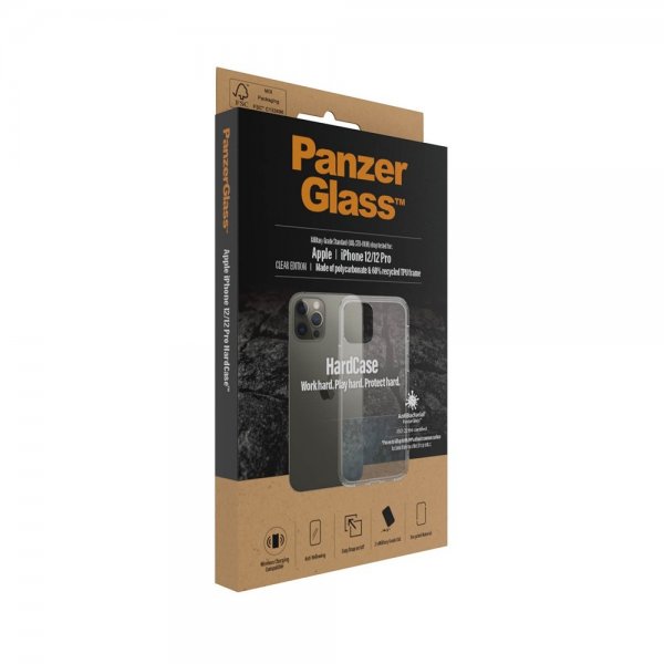 PanzerGlass iPhone 12/iPhone 12 Pro Kuori HardCase Läpinäkyvä