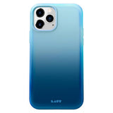 LAUT iPhone 12/iPhone 12 Pro -suojakuori HUEX FADES Electric Blue