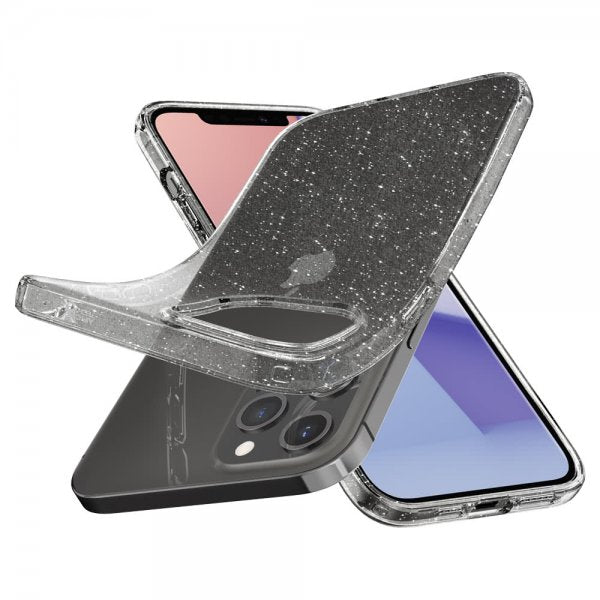 Spigen iPhone 12/iPhone 12 Pro Kuori Liquid Crystal Glitter Crystal Quartz
