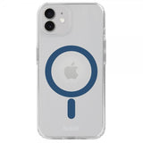 holdit iPhone 12/iPhone 12 Pro -kuori MagSafe Case Denim Blue Transparent