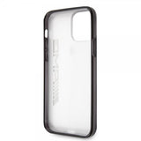 AMG iPhone 12/iPhone 12 Pro Kuori Metallinen Musta Läpinäkyvä