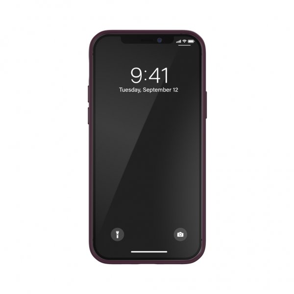 Adidas iPhone 12/iPhone 12 Pro Suojakuori Moulded Case PU Maroon/Solar Orange
