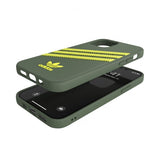 Adidas iPhone 12/iPhone 12 Pro Suojakuori Moulded Case PU Wild Pine/Acid Yellow