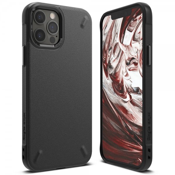 Ringke iPhone 12/iPhone 12 Pro -suojakuori Onyx Musta