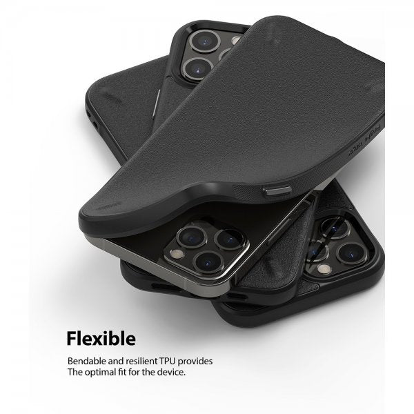 Ringke iPhone 12/iPhone 12 Pro -suojakuori Onyx Musta
