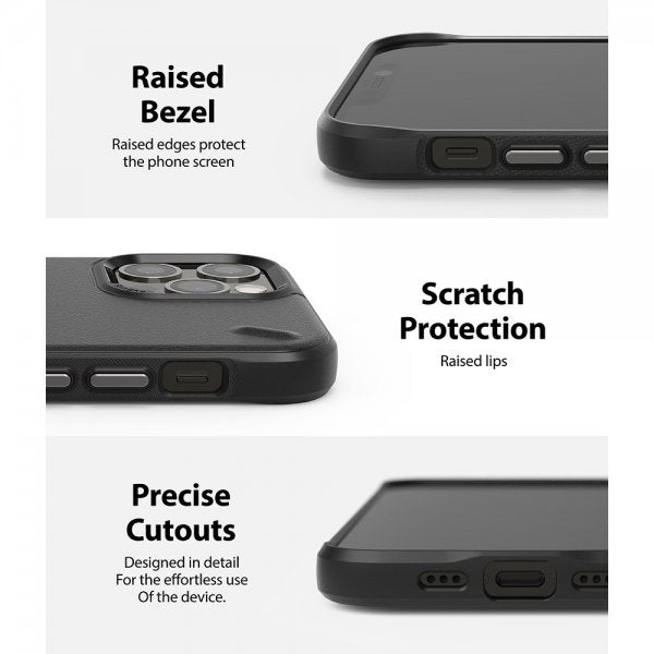 Ringke iPhone 12/iPhone 12 Pro -suojakuori Onyx Musta
