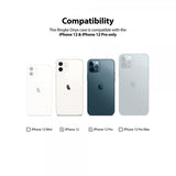 Ringke iPhone 12/iPhone 12 Pro -suojakuori Onyx Musta