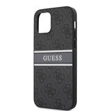 Guess iPhone 12/iPhone 12 Pro Kuoret Printed Stripe Harmaa