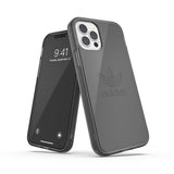 Adidas iPhone 12/iPhone 12 Pro Suojakuori Protective Clear Case Musta