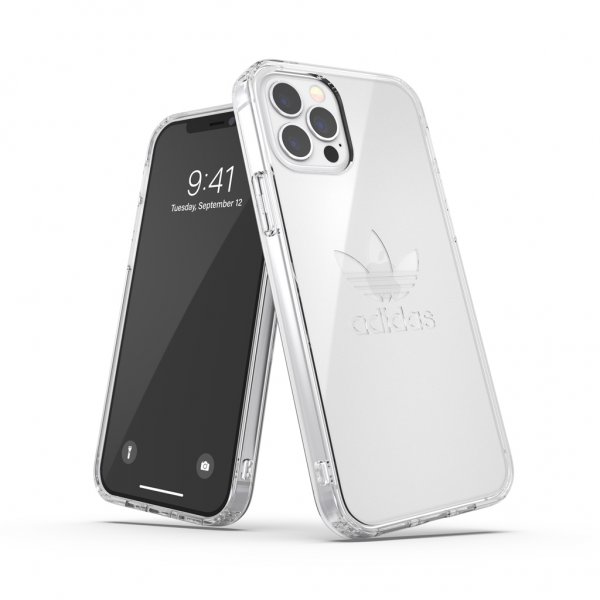 Adidas iPhone 12/iPhone 12 Pro Suojakuori Protective Clear Case Läpinäkyvä