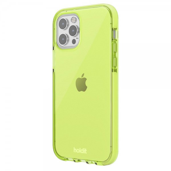 holdit iPhone 12/iPhone 12 Pro Kuori Seethru Acid Green