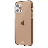 Holdit iPhone 12/iPhone 12 Pro Seethru Dark Brown -suojakuori