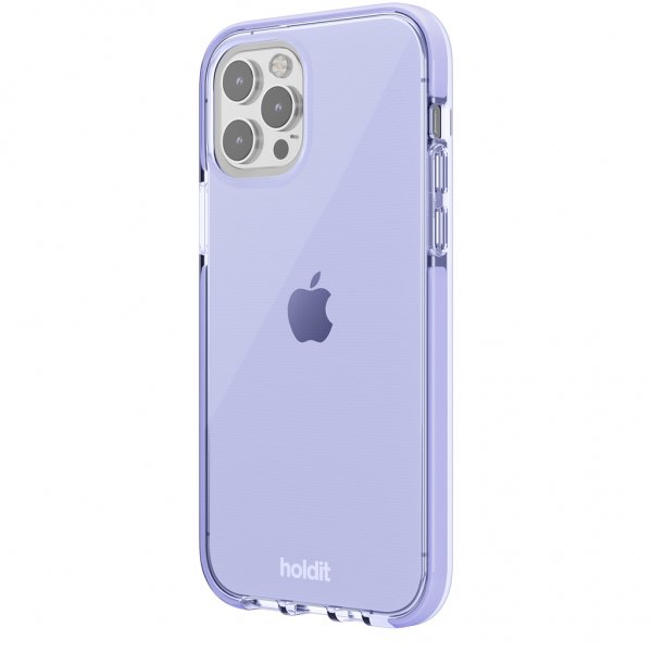 Holdit iPhone 12/iPhone 12 Pro Seethru Lavender -kuori