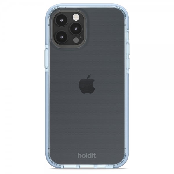 holdit iPhone 12/iPhone 12 Pro Kuoret Seethru Mineral Blue
