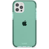 holdit iPhone 12/iPhone 12 Pro -kuoret Seethru Moss Green