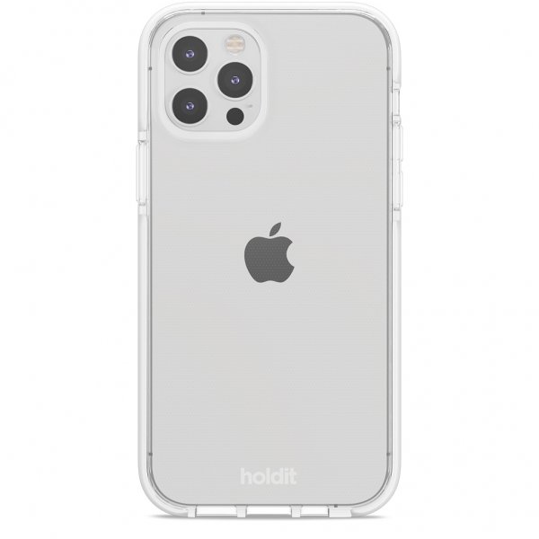 holdit iPhone 12/iPhone 12 Pro Seethru Valkoinen
