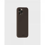 holdit iPhone 12/iPhone 12 Pro Kuori Silikoni Chocolate