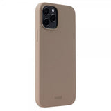 holdit iPhone 12/iPhone 12 Pro -silikonikuori, Mocha Brown