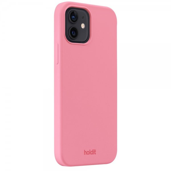 holdit iPhone 12/iPhone 12 Pro Silikonikuori Rouge Pink