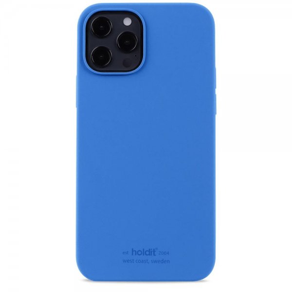 holdit iPhone 12/iPhone 12 Pro Silikonikuori Sky Blue