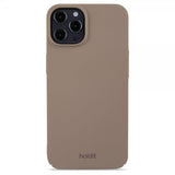 holdit iPhone 12/iPhone 12 Pro Kuori Slim Case Mocha Brown