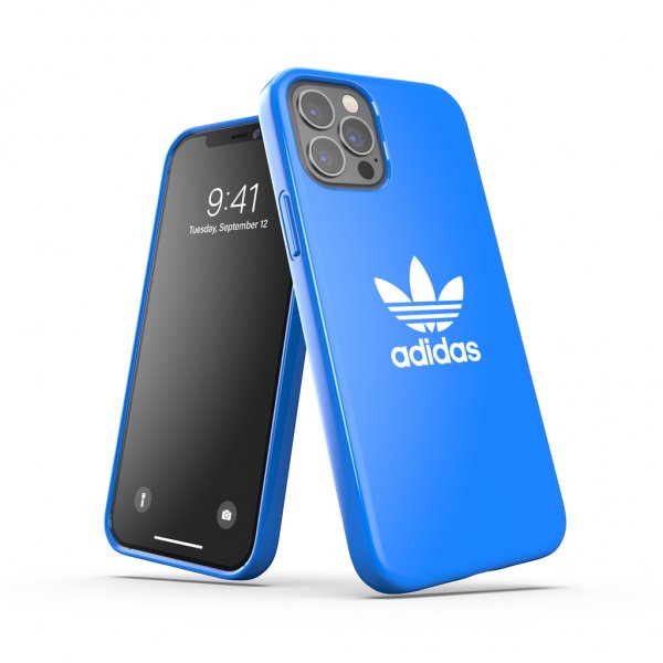 Adidas iPhone 12/iPhone 12 Pro Suojakuori Snap Case Trefoil Bluebird