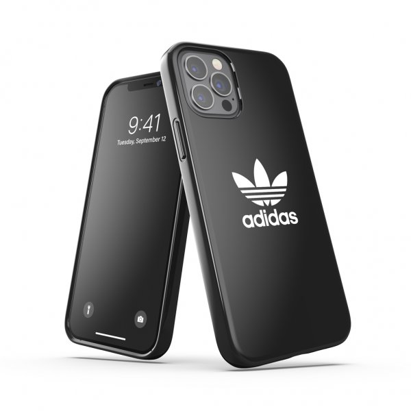 Adidas iPhone 12/iPhone 12 Pro Snap Case Trefoil Musta