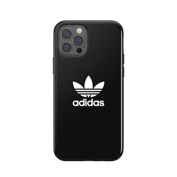 Adidas iPhone 12/iPhone 12 Pro Snap Case Trefoil Musta