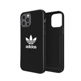 Adidas iPhone 12/iPhone 12 Pro Snap Case Trefoil Musta