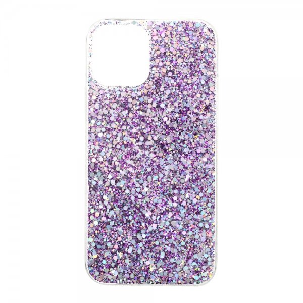 Nordic Covers iPhone 12/iPhone 12 Pro Kuoret Sparkle Series Lilac Purple