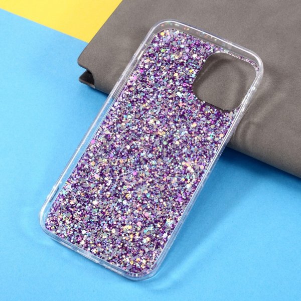 Nordic Covers iPhone 12/iPhone 12 Pro Kuoret Sparkle Series Lilac Purple