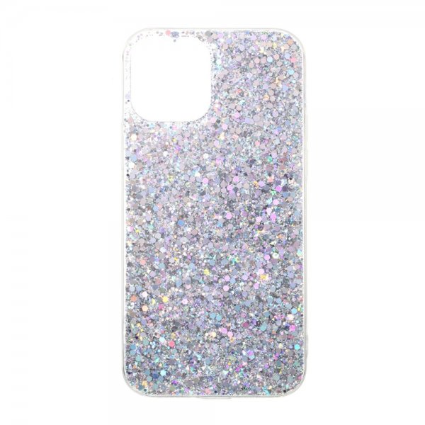 Nordic Covers iPhone 12/iPhone 12 Pro Kuori Sparkle Series Stardust Silver